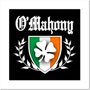 O'Mahony Shamrock Crest Posters and Art